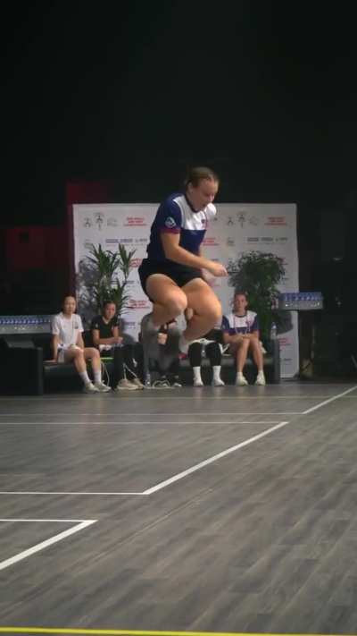 She’s so talented in jumping rope 🤯