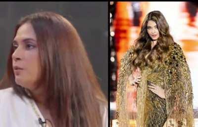 Richa Chaddha on Aishwarya rai being trolled on Paris fashion week 