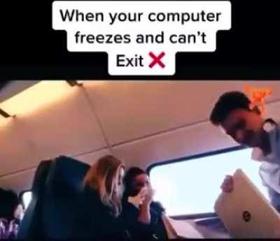 The most embarrassing moment