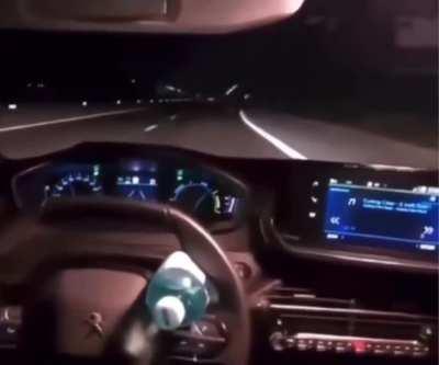 to ride in the back seat of a… Peugeot