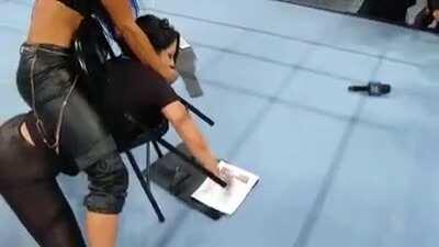 Sasha Banks forces you to sign a contract to be her bitch for life and peg you anytime she wants with however big the strap on she decides