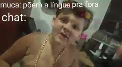 Manda o salve do pai do muca, q consiste em ir na boca e dever pros traficante e toma 7 tiros, aceita mucuinha?