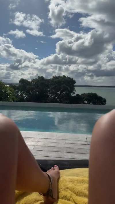 Rita by the pool | Tik Tok | December 2024 