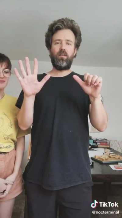 Man looks like he did all of them this morning