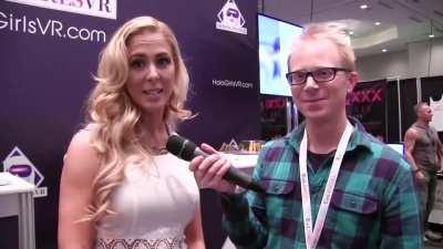 Pornstar destroys an innocent guy