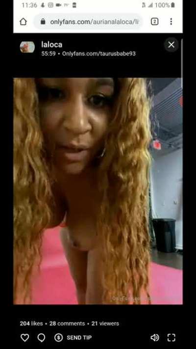 One of her OF lives.