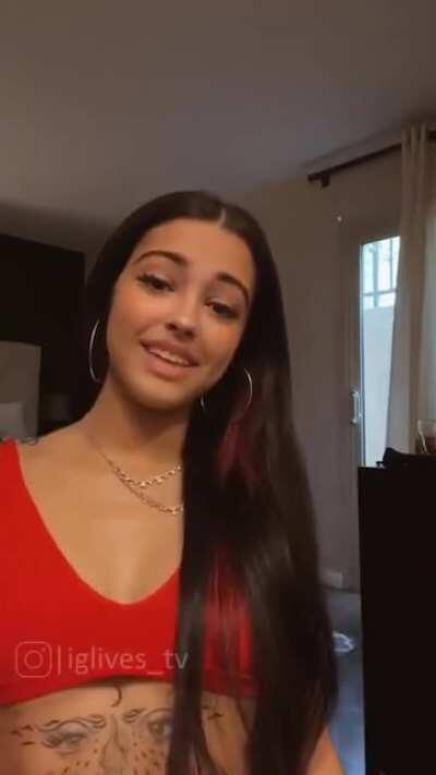 Malu Trevejo | Instagram Live Stream | 30 October 2020