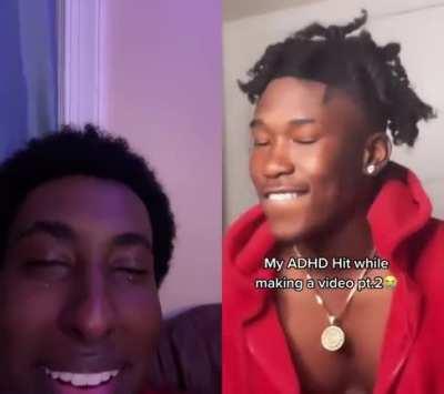 Not sure what kind of ADHD dude on the right has