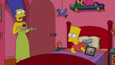 The Simpsons referenced Smiling Friends