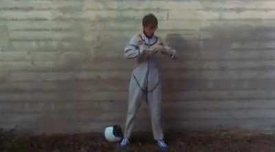 Rumor has it he is still running to this very day 