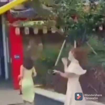 Lemme cross this stupid bar