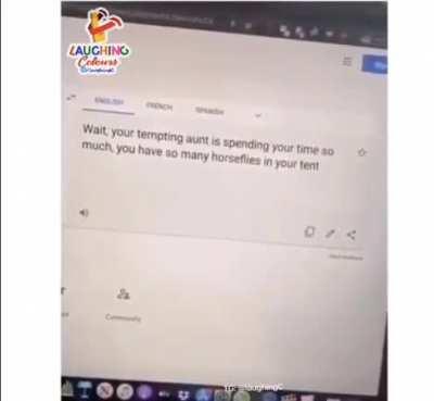 Well French is easy as well