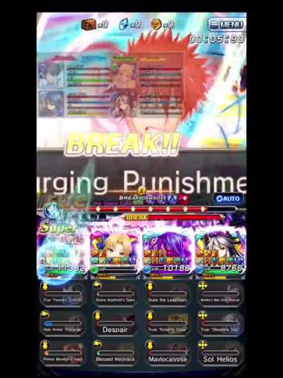 Touma when out of a nut shell