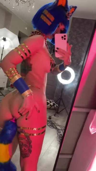 Ankha from Animal Crossing by Purple Bitch