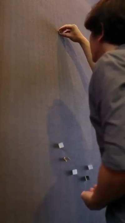 A unique way of making art