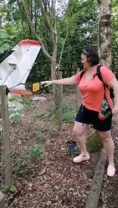 Only thing missing is there’s no people nearby to start an electricity chain