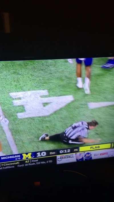 ...on national tv. he dead!