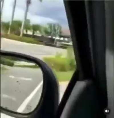 Filming accident instead of driving