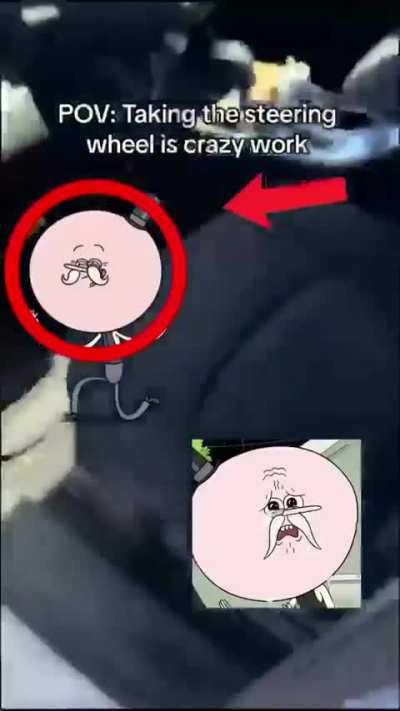 Who stole pops steering wheel? 