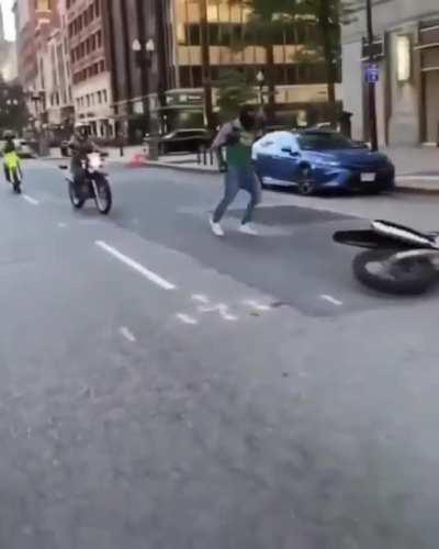 Just ride it off, I guess?