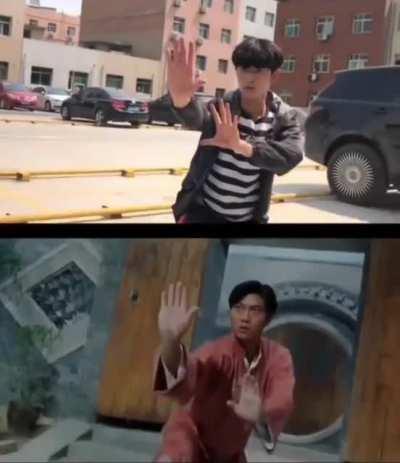 Just guys being amazing martial arts dudes