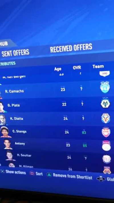 Annoyed at slow scrolling? Use the down arrow and the thumbstick at the same time.