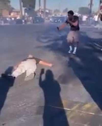 The slap at the end was unnecessary