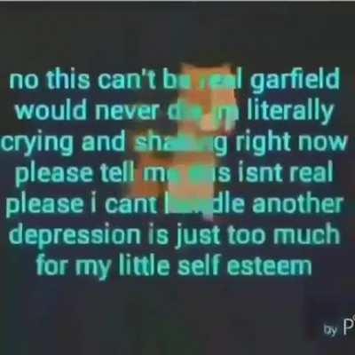 Garfilini demised? Bad news 😰