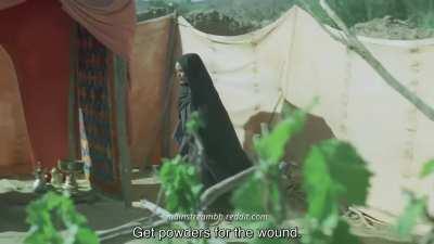 Luigina Rocchi and a Group of Women Tie a Rope Around a Man’s Balls and Pull on It (Castrating Him) in Arabian NightsIl Fiore Delle Mille E Una Notte (1974)