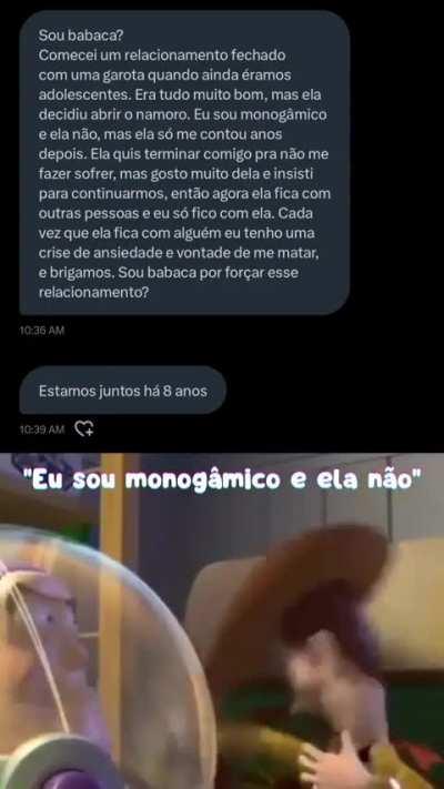 Esse cara chega a ser patético