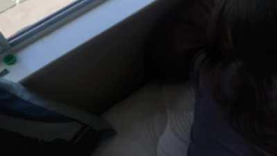 The neighbors definitely saw us