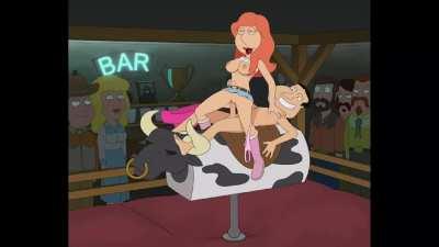 Lois first rodeo. (sfan)