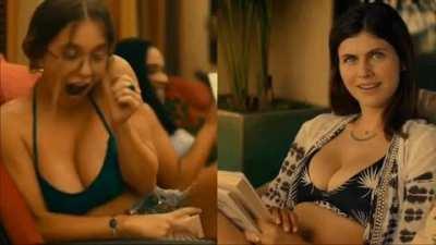 Sydney Sweeney, Alexandra Daddario - Big Boobs