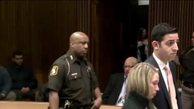 Judge jails woman after laughing at victims family in court.