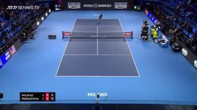 Truly incredible point by Alcaraz