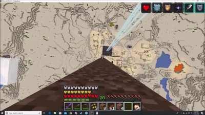 feather falling 4, netherite boots, enchanted golden apple, and beacons make it impossible to die from fall damage.