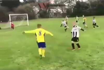 To make him real goalkeeper