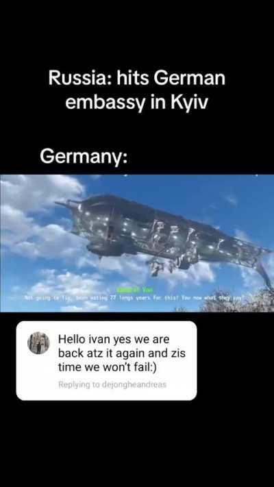 Zis time we won't fail