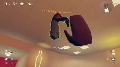 this nigga was holding a concert in rec room