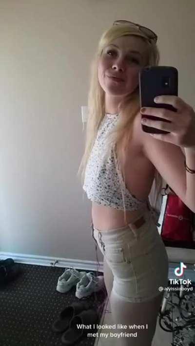 When she met him vs when she ate him