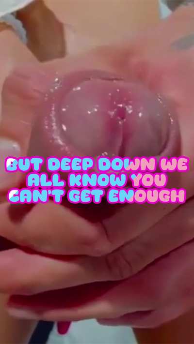 We Are Not Addicted To Girl Cock!