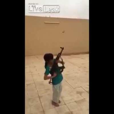 an AK-47 Nearly Kills the Camera Man!