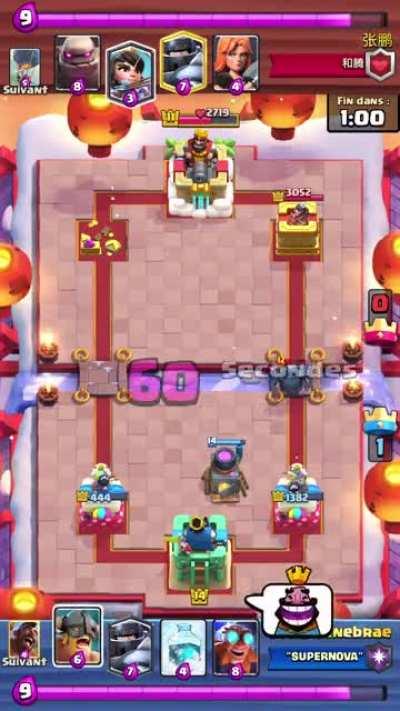 People have forgotten how its it is to play with actual intelligence inside the game (clash royal) this is how you play skill