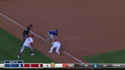 [Highlight] Reigning NL MVP Paul Goldschmidt puts the Cardinals ahead with a hit the other way