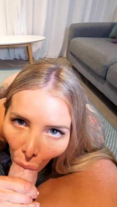 stepson loves blowjob