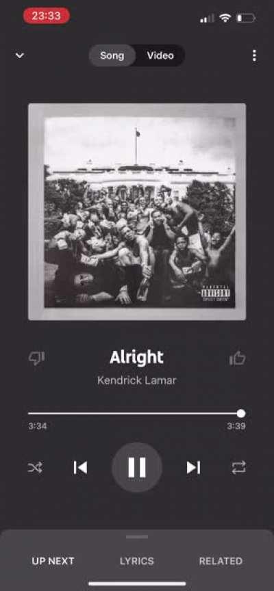 Casually experienced this amazing transition