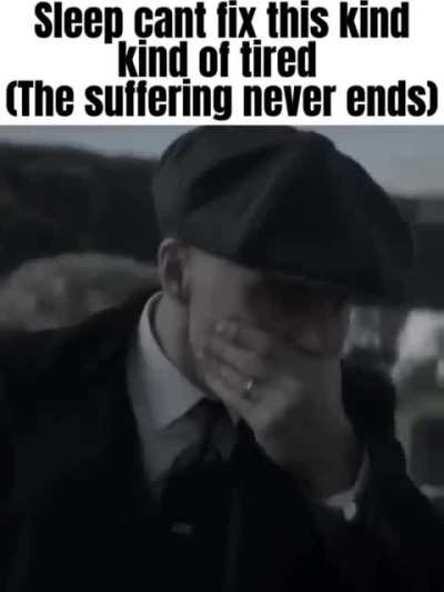 Real (though sleeping probably wouldn't hurt...)