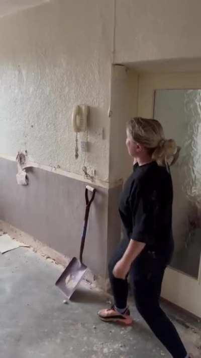 To use a hammer