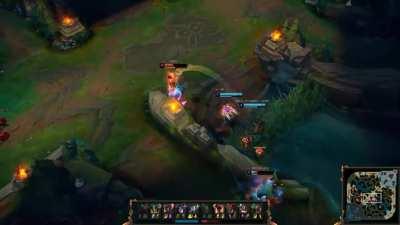 Fpx Tian's Lee sin unbelievable outplay