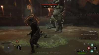Some Hogwarts Legacy combat